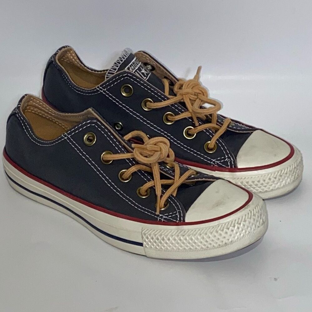 Converse All Star Chuck Taylor Unisex Charcoal Low Top Sneakers Sz Mens 3/Wo's 5